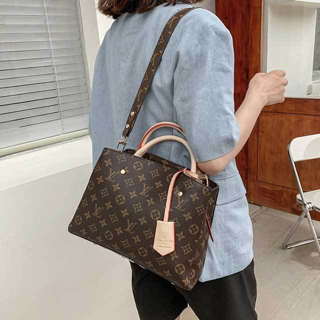 Fashion Print Leather Shoulder Bag