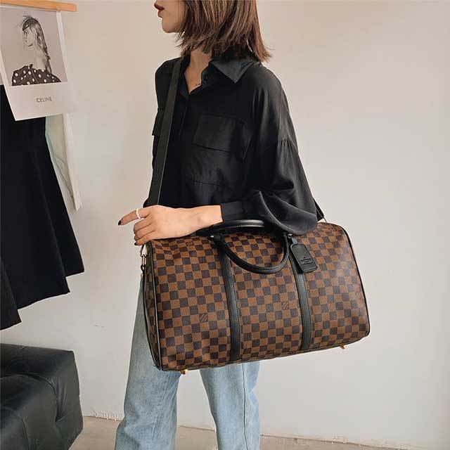 Printed Leather Fashion Boarding Bag