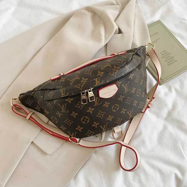 Printed Leather Fashion Fanny Pack