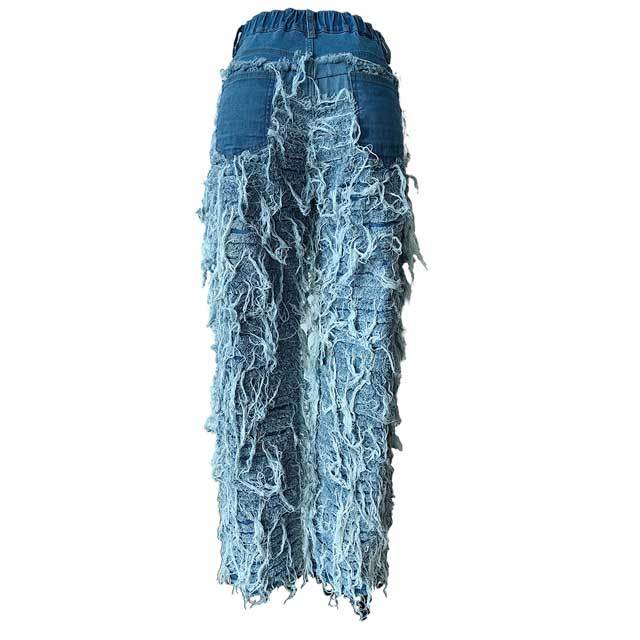 Fashion Tassel Casual Jeans