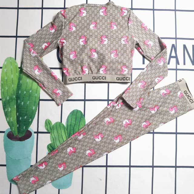 Printed Skinny Casual Tracksuit