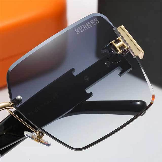 Gradient Color Rectangle Sunglasses