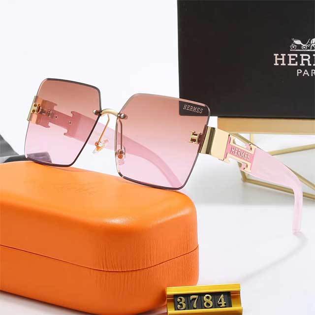 Gradient Color Rectangle Sunglasses