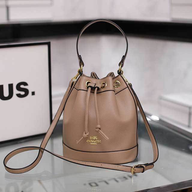 Leather Fashion Crossbody Bucket Bag