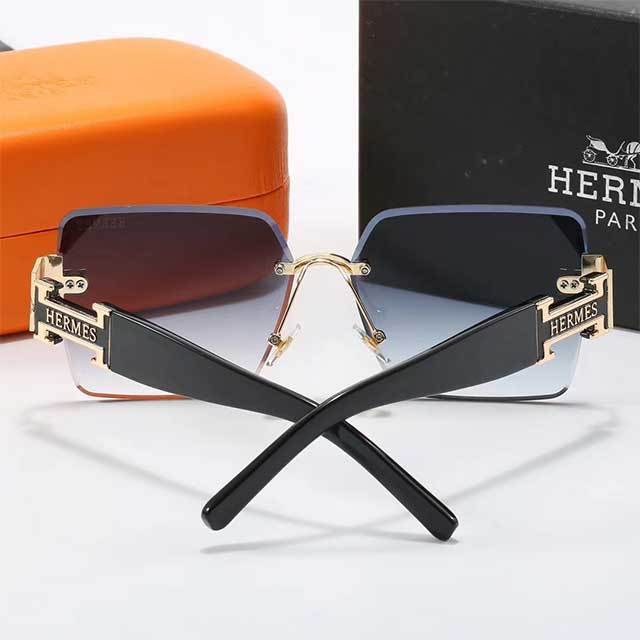 Gradient Color Rectangle Sunglasses