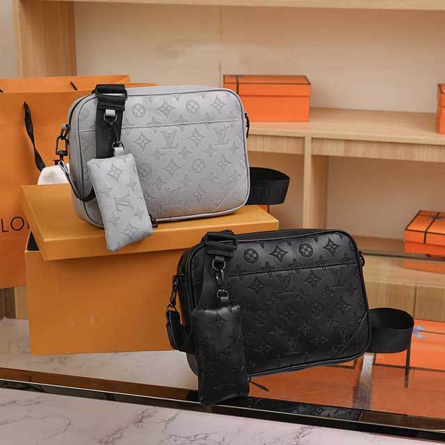 Leather Fashion Embossing Shoulder Bag