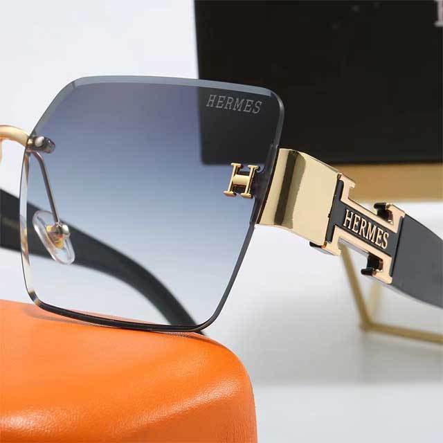 Gradient Color Rectangle Sunglasses
