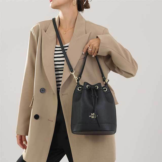 Leather Fashion Crossbody Bucket Bag