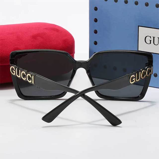 Contrast Color Luxe Square Sunglasses