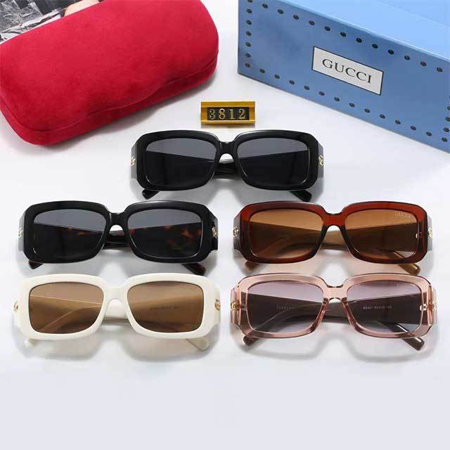 Gradient Color Retro Style Sunglasses