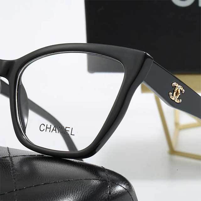 Cat Eye Frame Clear Glasses Fashion Sunglasses