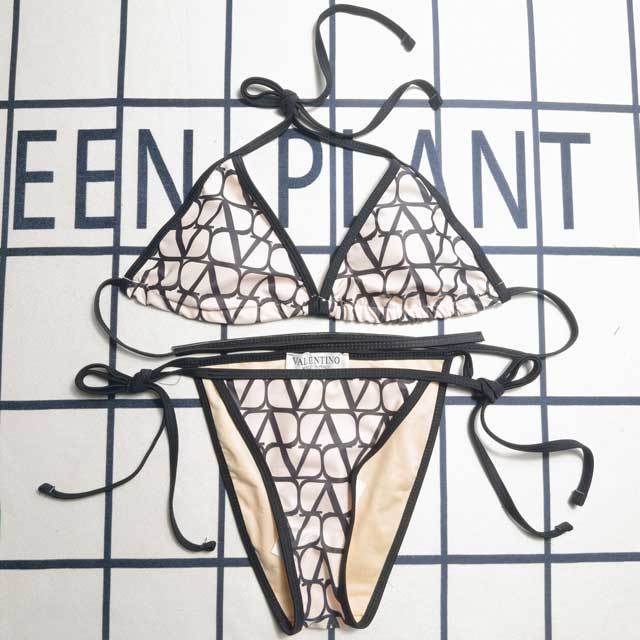 Printed Strappy Sexy Bikini Swimwear