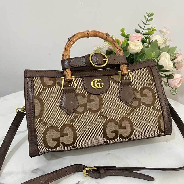 Leather Fashion Printed Crossbody Handbag