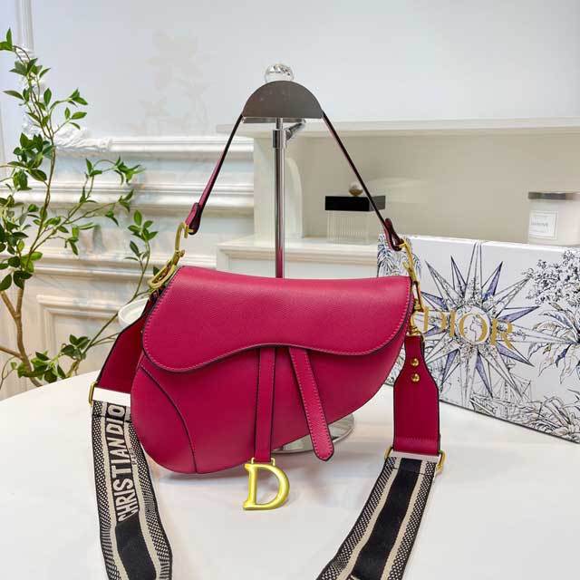 Leather Fashion Crossbody Saddle Bag