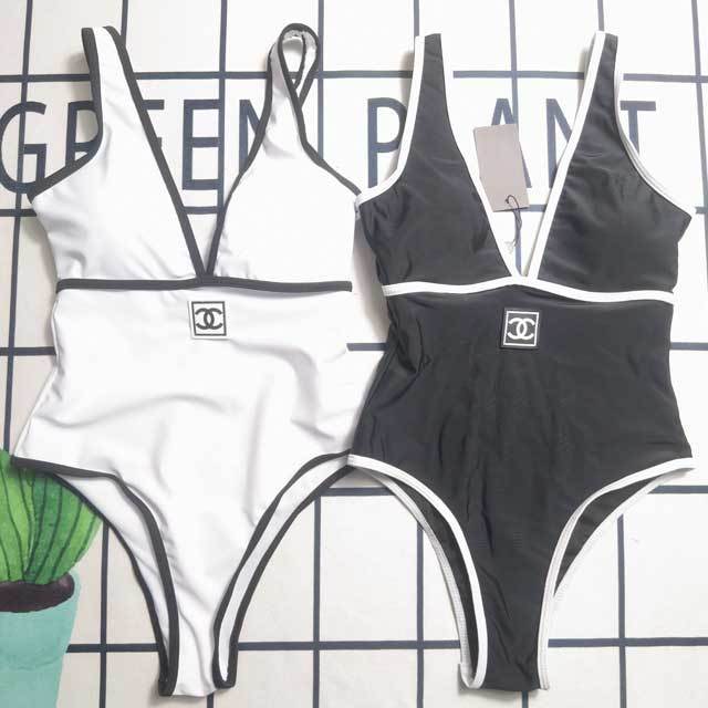 Deep V Sleeveless Sexy One Piece