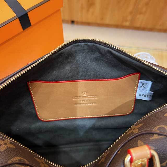 Printed Fashion Leather Boarding Handbag