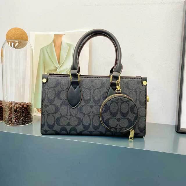 Leather Printed Fashion Handbag