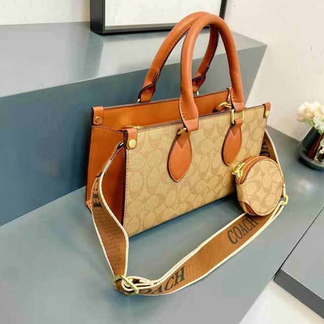 Leather Printed Fashion Handbag