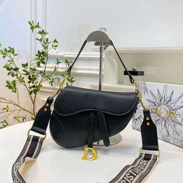 Leather Fashion Crossbody Saddle Bag
