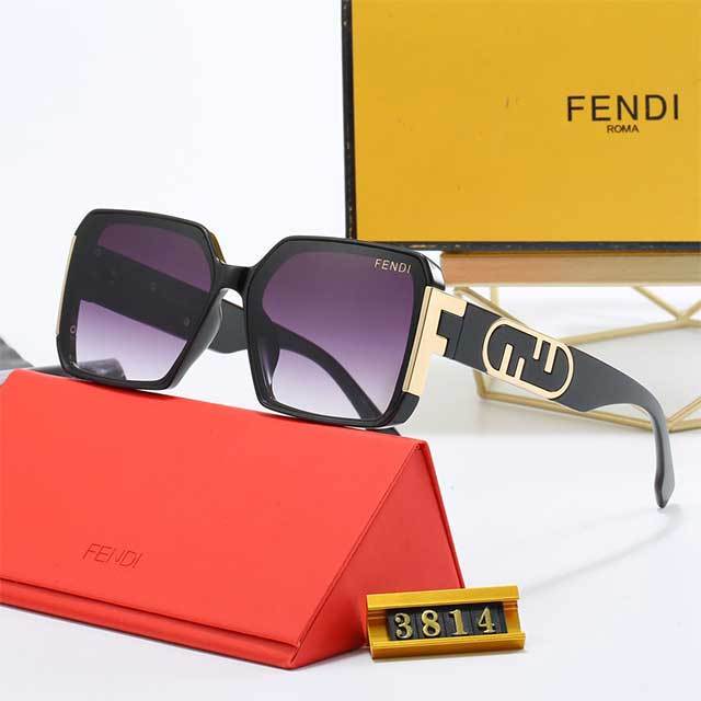 Oversize Square Frame Retro Sunglasses