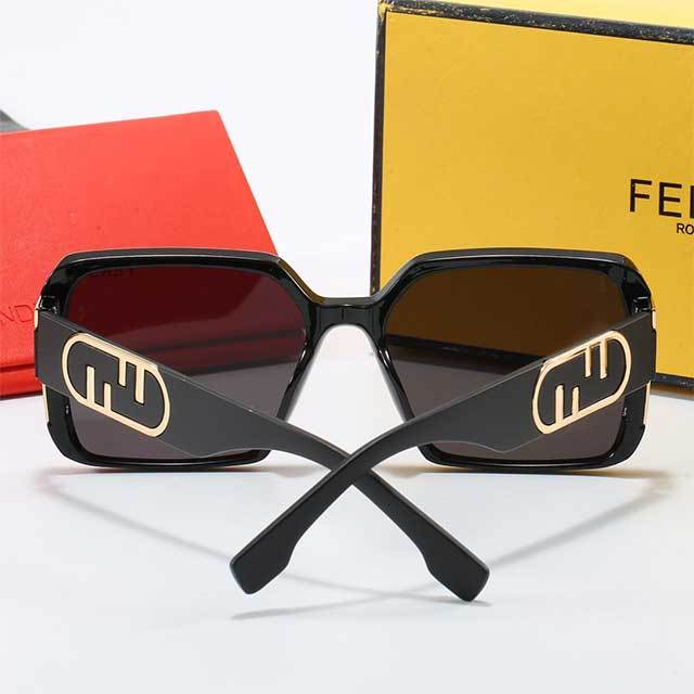 Oversize Square Frame Retro Sunglasses