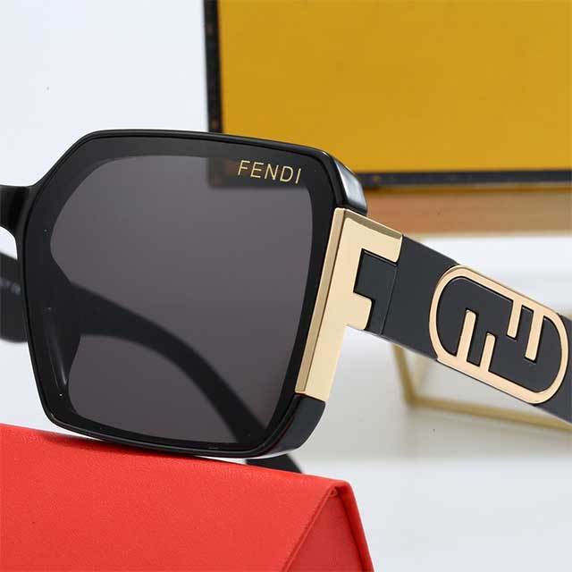 Oversize Square Frame Retro Sunglasses