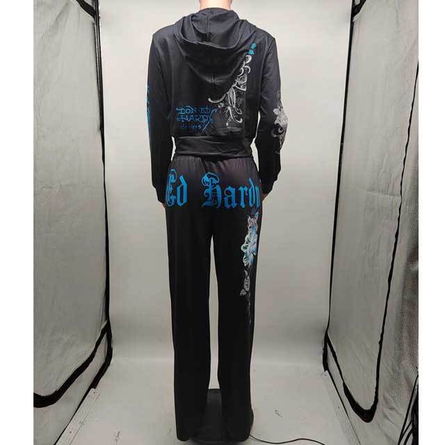 Fashion Print Casual Jogging Suit
