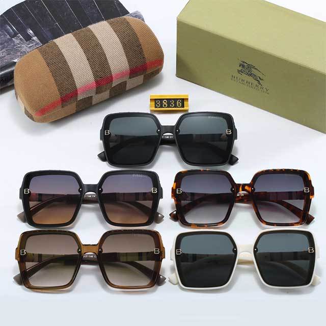 Retro Oversized Square Frame Unisex Sunglasses