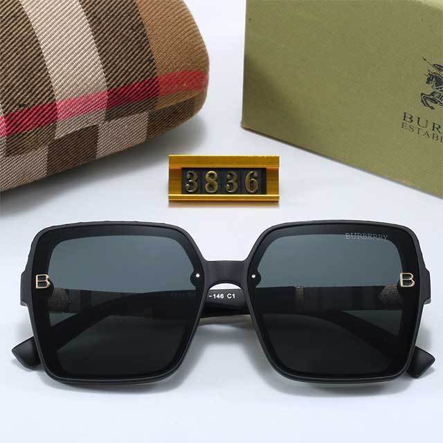 Retro Oversized Square Frame Unisex Sunglasses