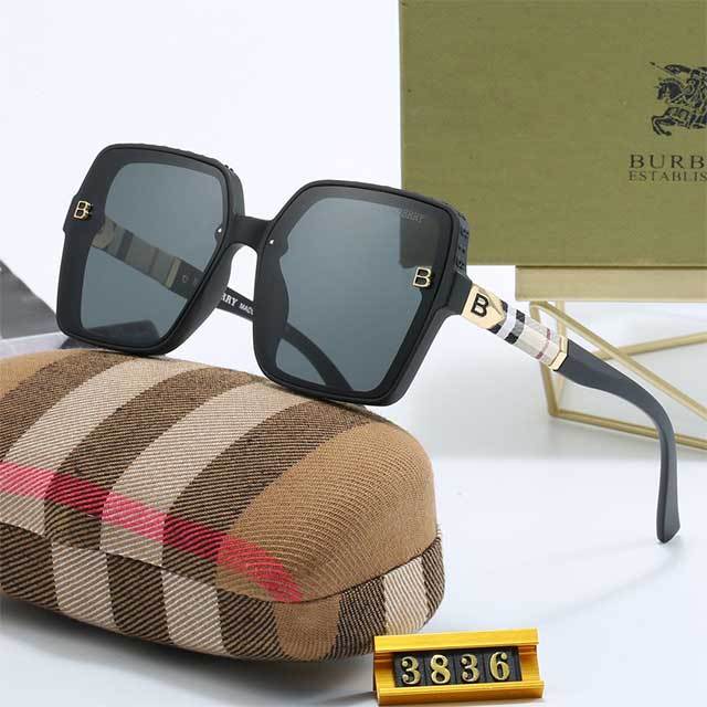 Retro Oversized Square Frame Unisex Sunglasses