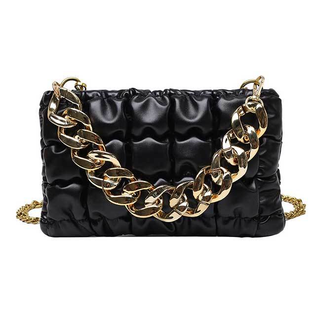 Thick Chain Portable Small Square Bag