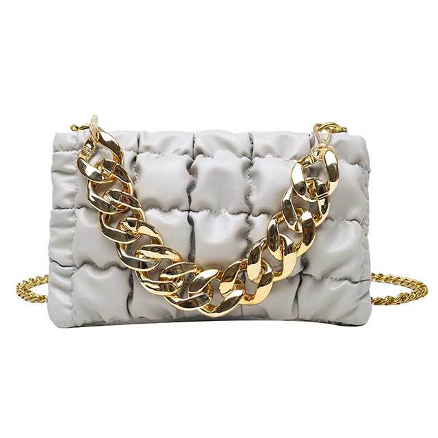 Thick Chain Portable Small Square Bag