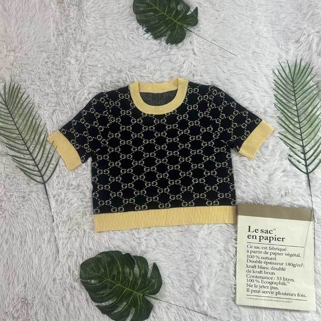 Printed Knit Top
