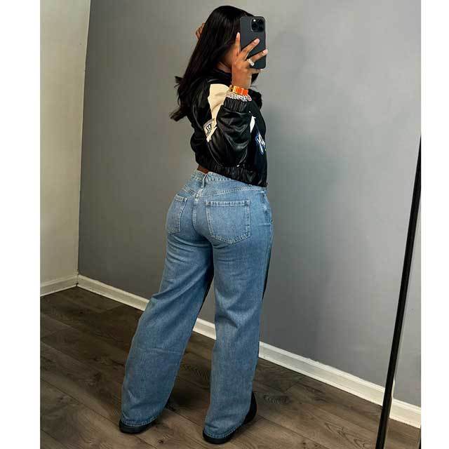 Chic Design Casual Boyfriend Jeans