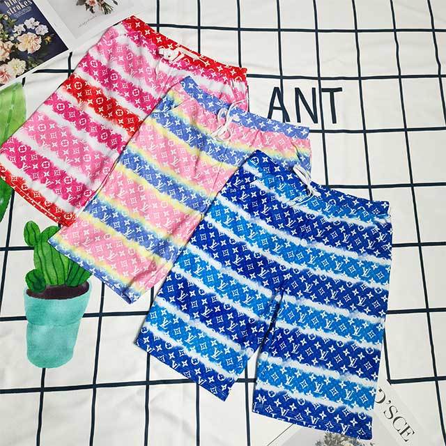 Casual Summer Style Men's Beachwear Shorts