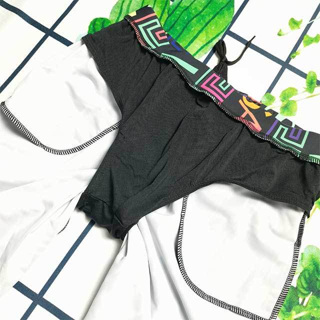 Casual Wear Colorful Letters Printed Men's Shorts