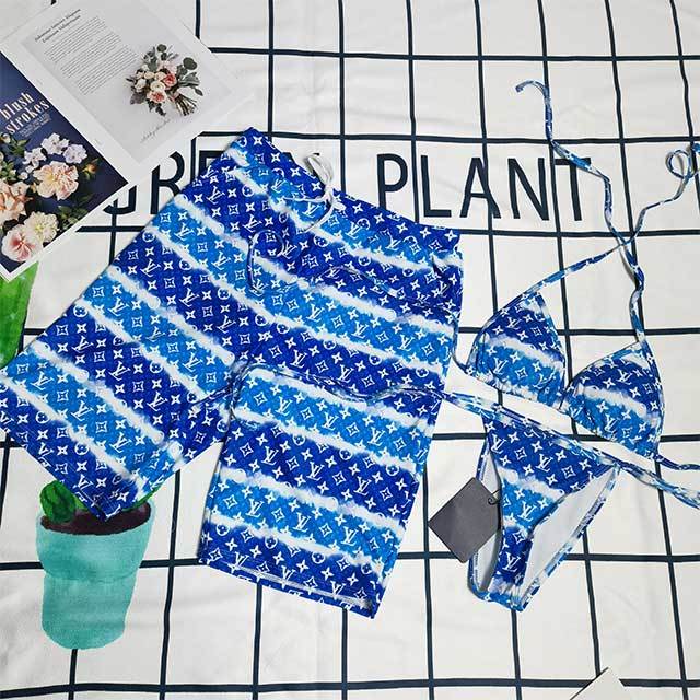 Casual Summer Style Men's Beachwear Shorts