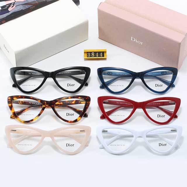 Simple Design Cat Eye Frame Clear Sunglasses