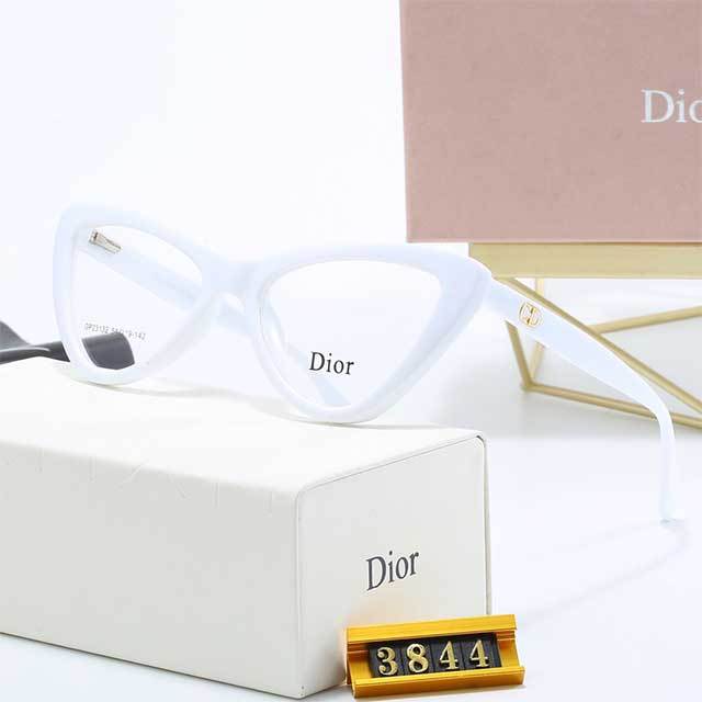 Simple Design Cat Eye Frame Clear Sunglasses