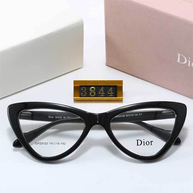 Simple Design Cat Eye Frame Clear Sunglasses