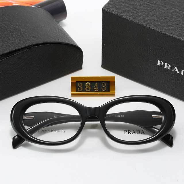 Retro Style Oval Clear Sunglasses