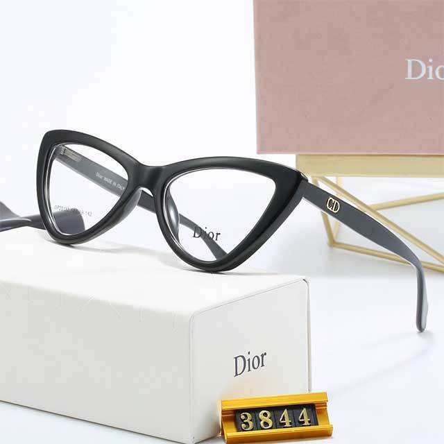 Simple Design Cat Eye Frame Clear Sunglasses