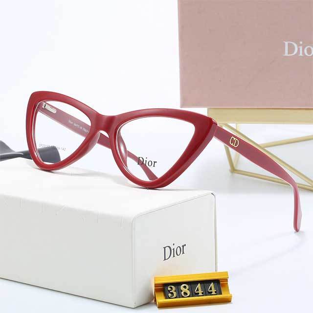 Simple Design Cat Eye Frame Clear Sunglasses