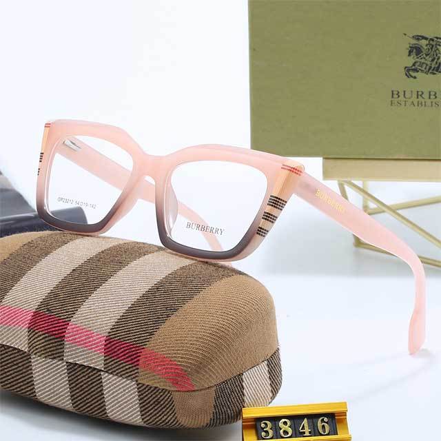 Plaid Printed Square Frame Sunglasses