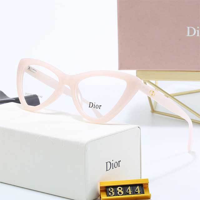 Simple Design Cat Eye Frame Clear Sunglasses