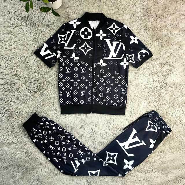 Printed Jacket Top Casual Jogging Suit
