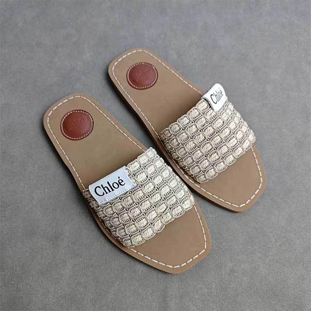 Casual Summer Style Open Toes Slides