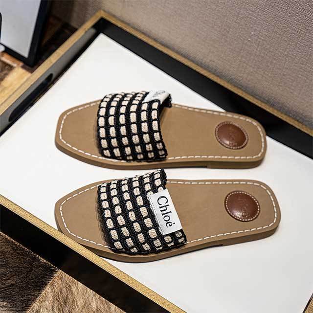 Casual Summer Style Open Toes Slides