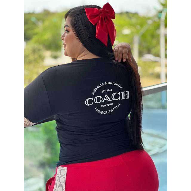 Plus Size Printed Casual Pants Suit