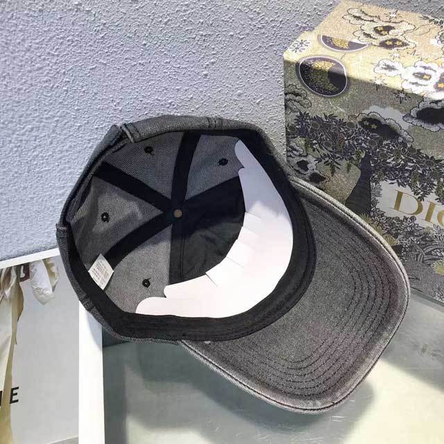 Metal Logo Washed Baseball Cap
